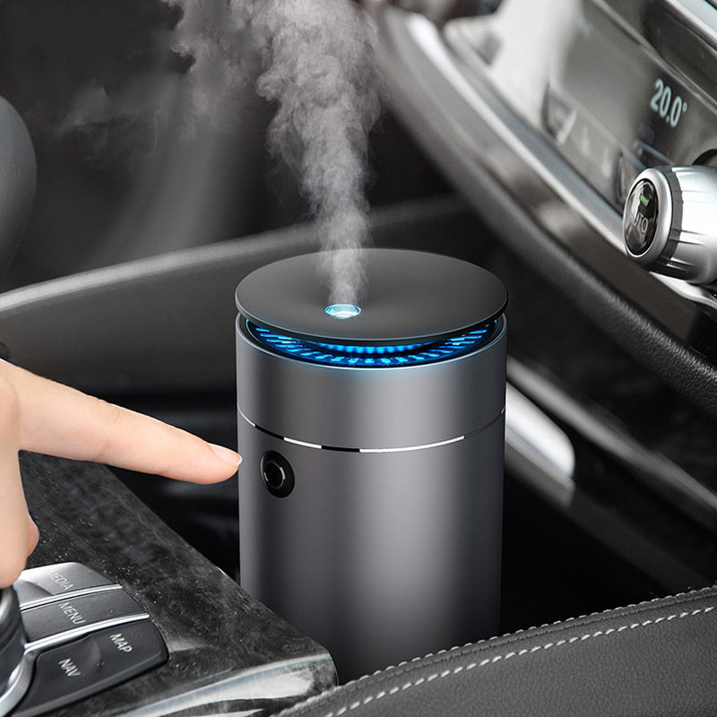 Car Aromatherapy Diffuser & Humidifier With LED Light