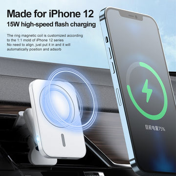 15W Magnetic Wireless Car Chargers